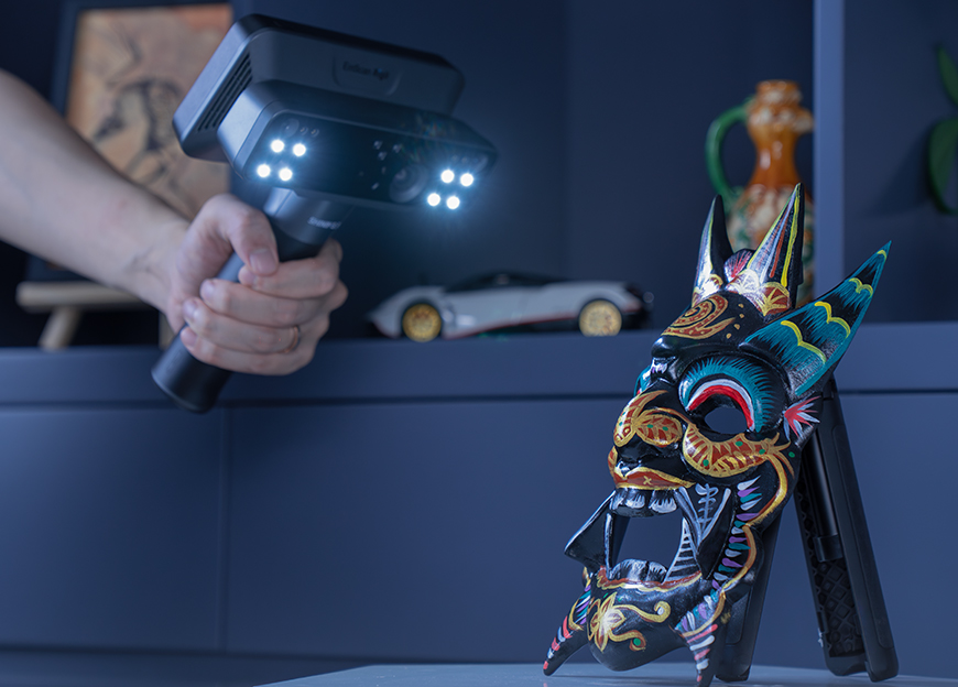 Scanning Thin-Edged Parts with the EINSCAN Rigil - UMAX
